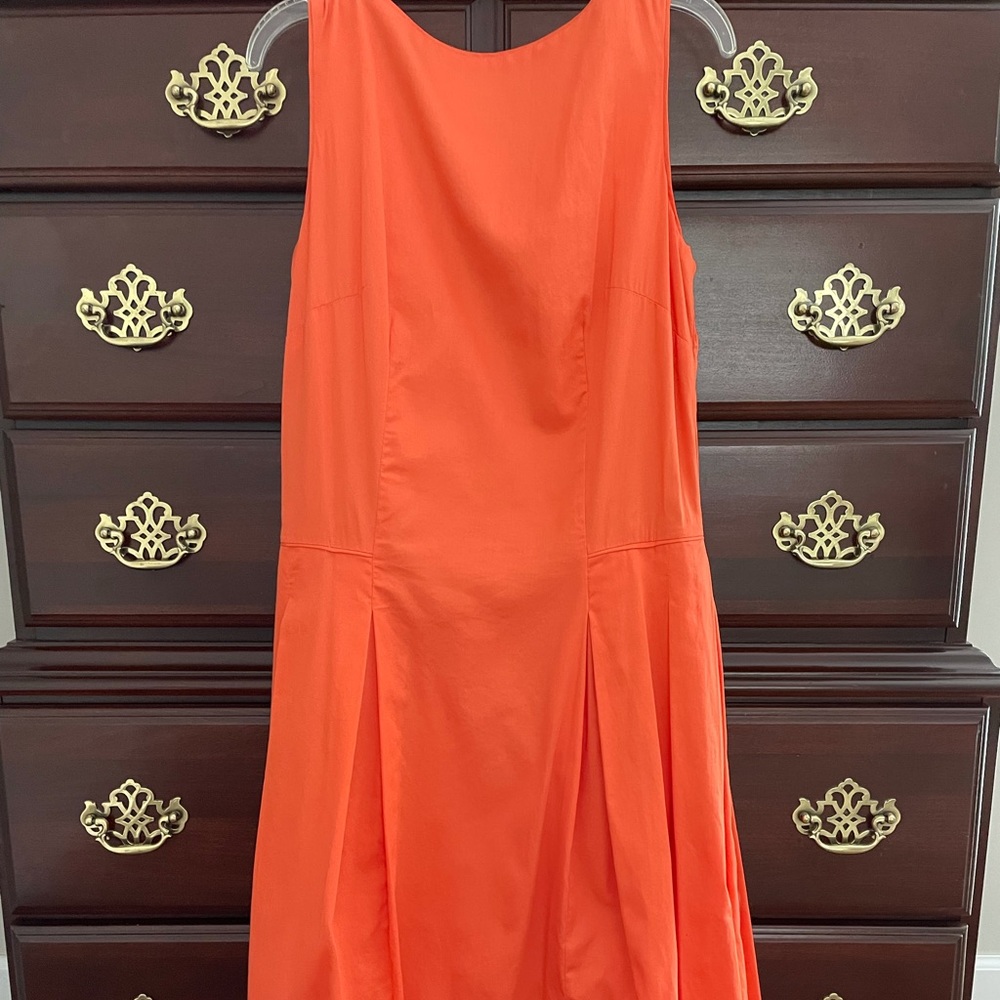 Pleated summer dress
